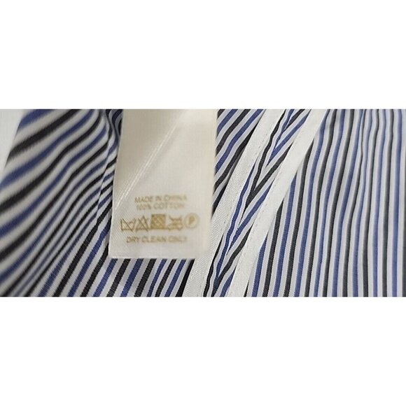 Kate Spade Blue Multi Stripe Peplum Top Sleeveless Cotton NWT Women's 14 - Picture 10 of 12